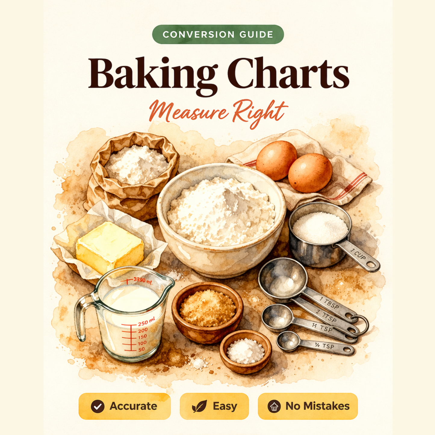 Baking Conversion Charts