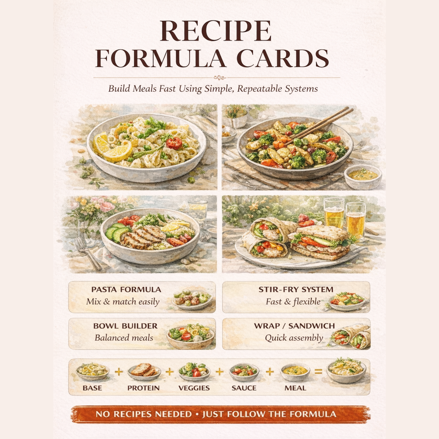 Recipe Card Template