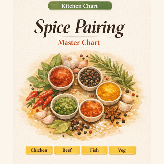 Spice Pairing Master Chart