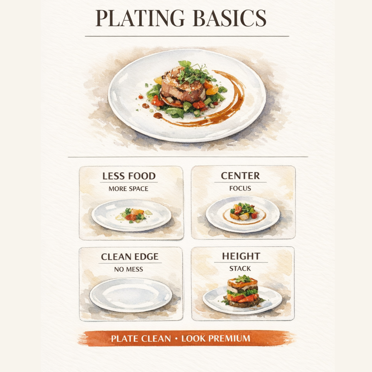 Plating & Presentation Notes